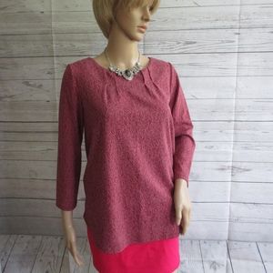 NWT - DANA BUCHMAN knit top - sz M - MSRP $40.00